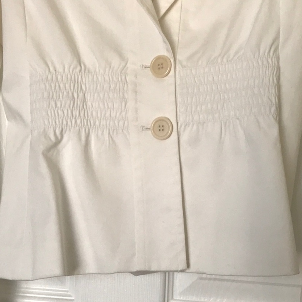 BCBGMAXAZRIA NWOT cotton blend lined jacket blazer - Picture 3 of 13